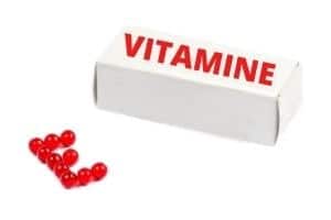 Peau sèche vitamine E