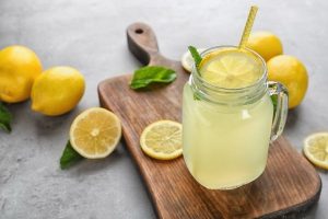 Bienfaits du citron - eau citronnée