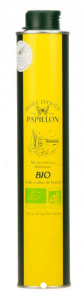 Huile d'olive vierge extra bio Arbequine Papillon