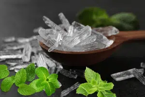 Cristaux de menthe menthol