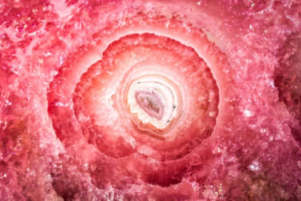 La rhodochrosite l'huile pour l'armonie de corps et d'esprit