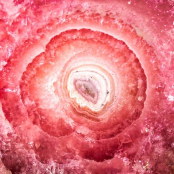 La rhodochrosite l'huile pour l'armonie de corps et d'esprit