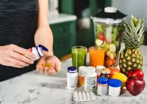 A quoi sert un complément alimentaire, multivitamine, acides gras oméga-3, probiotiques, fer, calcium, magnésium, vitamines
