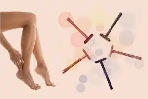 Rasoir de sureté, facile, économique, écologique, zéro déchet, sans coupures