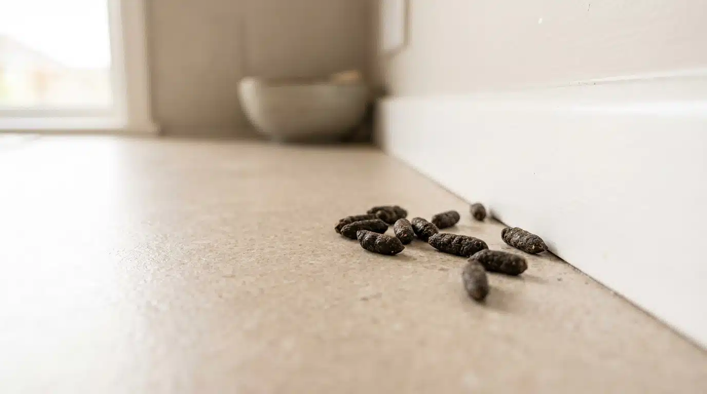 Reconnaître caca et crottes de souris : identification sûre Reconnaître caca et crottes de souris : identification sûre