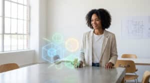 Illustration représentant la clarté mentale et les solutions pour le TDAH