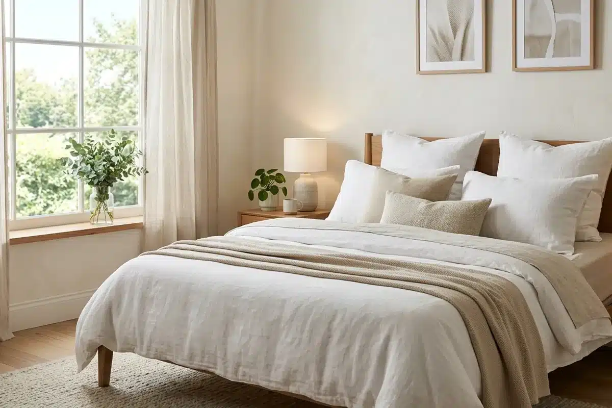 Surélever la tête du lit contre le reflux nocturne Lit avec tête surélevée et oreillers en pente pour limiter le reflux la nuit