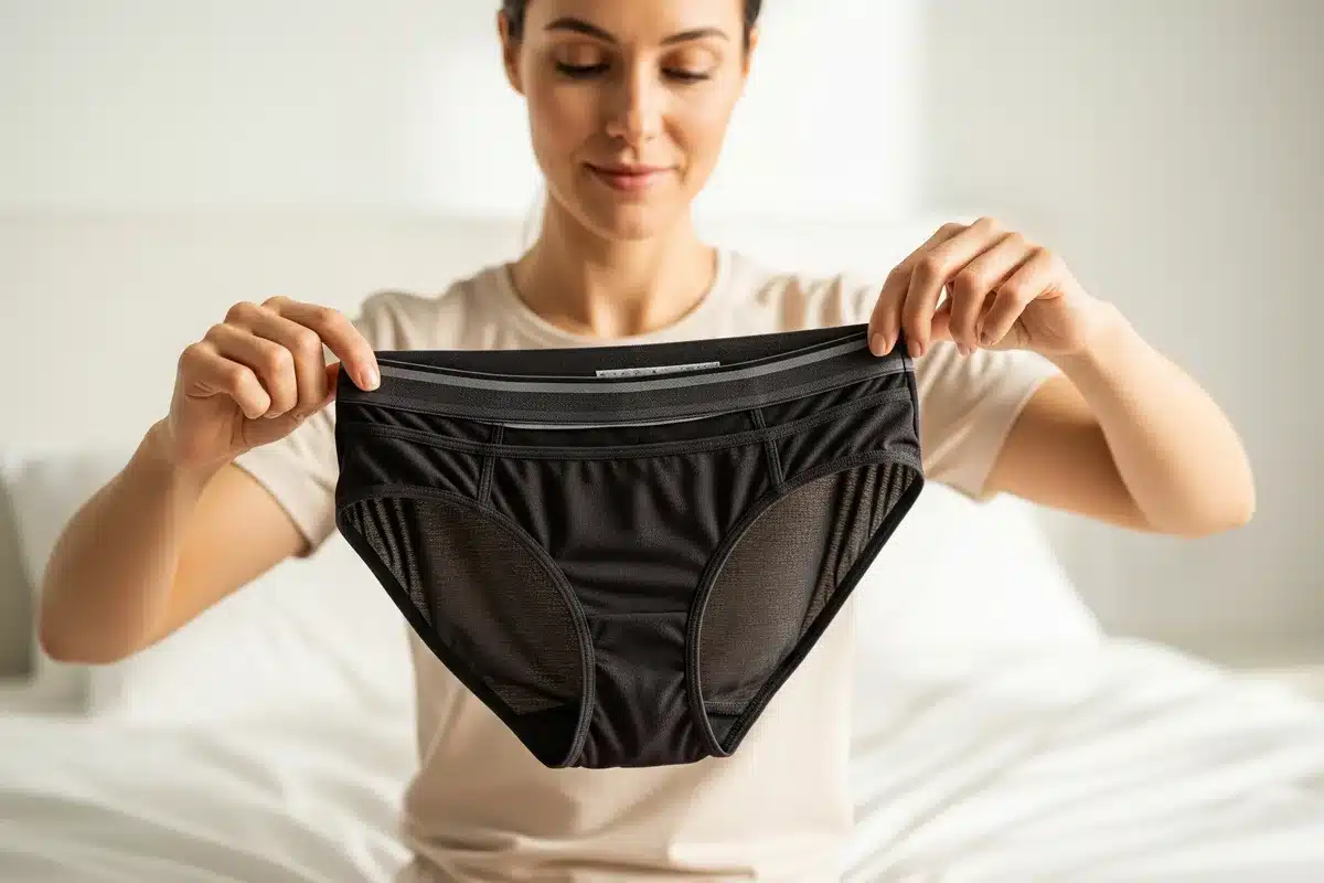 Choisir sa culotte menstruelle selon son flux et ses besoins Critères pour choisir sa culotte menstruelle : flux, taille et matières