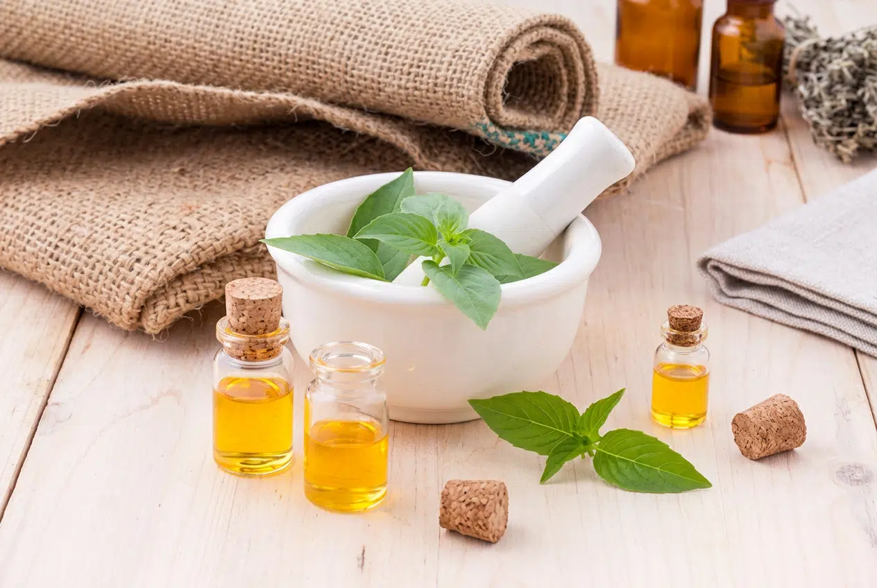 Synergie détente Préparation d'une synergie d'huiles essentielles pour la détente